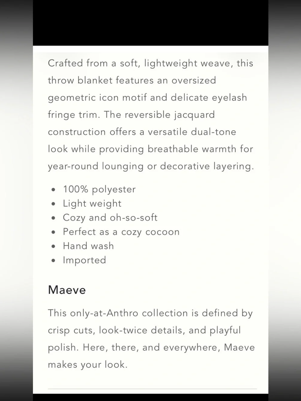Maeve Green Icon Woven Throw-Blanket
